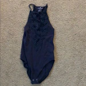 American Eagle Black Bodysuit Size:XS